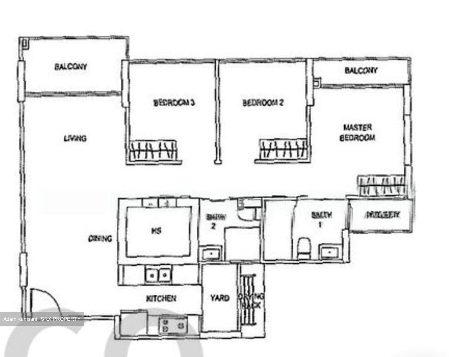 Blk 519B Centrale 8 At Tampines (Tampines), HDB 4 Rooms #581227681